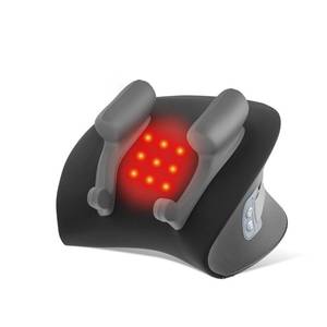 lot 6372 image: CRECAD Neck Massager Pillow with Heat, Shiatsu Back and Shoulder Massage with Deep Tissue Kneading, Portable Cervical Traction Device for Full Body Muscle Pain Relief, Gift for Women Men