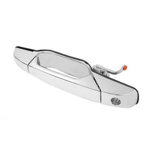 lot 6377 image: Exterior Chrome Door Handle Front Left Driver Side  Replacement for 2007-2013 Chevy Silverado Suburban Tahoe Avalanche GMC Sierra Yukon Cadillac Escalade  Replaces# 20828258, 22738721, 25960525