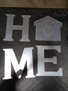 lot 6407 image: Yuzucmcm Mirror Home Sign