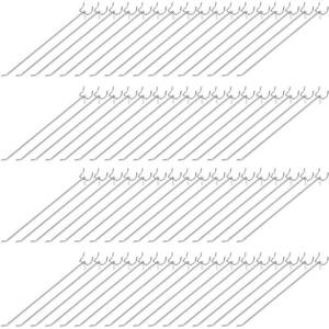 lot 6432 image: Funrous Peg Board Hooks Stainless Steel Pegboard Hooks Shelving Display Hanging Peg Board Holders for 18 and 14 Garage Storage Tools Organizer(12 inch)