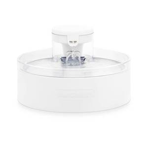 lot 6567 image: PetSafe Outlast Cat Fountain - Encourages Healthy Hydration - Pump-Free Design with HydroSpin Technology - Automatic Pet Water Bowl - Dishwasher-Safe - Long-Lasting - 128 oz