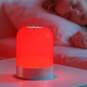 lot 6596 image: FEWCZZC Red Light for Sleep 670nm Sleep Aid Lamp Blue Light Blocking Dimmable for Stress Relief Relaxation Travel Meditation and Yoga