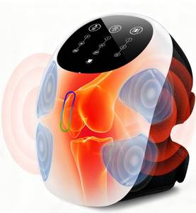 SPATOES Cordless 360° Knee Massager with 1-Second Heat &amp; Red Light Therapy for Joint Pain Relief, 3 Intensities Ideal for Athletes, Seniors, Active Adults
