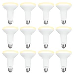 lot 6917 image: DEGNJU 12 Pack BR30 LED Recessed Light Bulb, Dimmable Indoor Flood Light Bulbs CRI80 7W Equivalent 65W 2700K Soft White 650 Lumens, 15000 Lifetime Hours E26 Base LED Can Light Bulb, Flicker-Free
