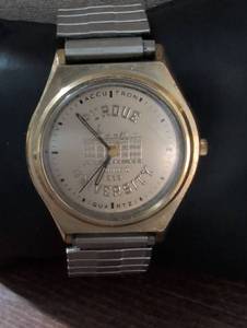 lot 2469 image: Purdue University Accutron Quartz Watch 1969