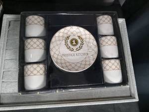 lot 2744 image: Prestige Kitchen 6-Piece Arabic Coffee Cup Set