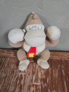 lot 22 image: Nintendo Donkey Kong Plush Toy