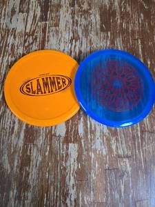 lot 24 image: Dynamic Discs Lucid  Slammer and Dynamic Discs Lucid Culprit Disc Golf Discs Set