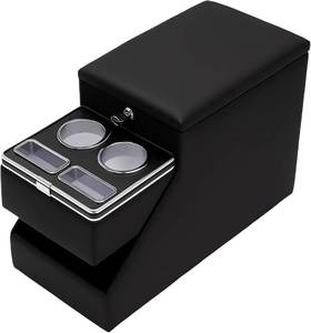 lot 141948 image: Universal Center Console Between Seat for Minivans, SUVs, Middle Van Console Floor Console Organizer Storage Box (with Locking Design)
