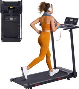 lot 241912 image: Retails for $140 Walking Pad with Handle Bar and Incline, 3.0HP Under Desk Treadmill for Home Small Space, 0.6-7.6MPH Portable Walking Pad Treadmill with Handles, 350LBS, 2026 Upgrade