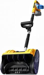 lot 341886 image: Cordless Snow Shovel Compatible for DeWalt 20V Battery with Brushless Motor, 12 Cordless Snow Blower, Electric Snow Thrower,6.2 Clear Depth with Front Handle for Deck,Patio