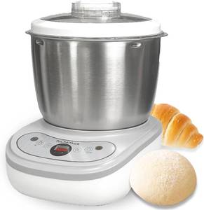lot 151883 image: Retails for $120 Dough Mixer 7L Large Capacity Electric Dough Maker with Ferment Function for Baking Bread Dough&Pizza Dough - Dough whisk 304 Stainless Steel Blender Add waterseasoning with Top Small Window