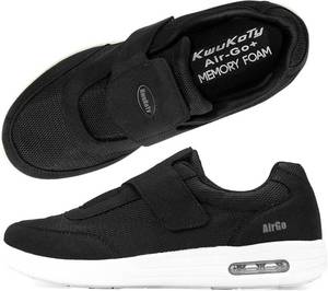 lot 251394 image: Mens Wide Diabetic Shoes with Air Cushion  Relax Series, Comfort for Swollen Feet, Bunions, Edema  Size 7.5-12.5 Wide