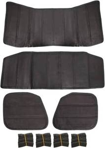 lot 351506 image: Retails for $105 Sound Heat Insulation Pad Compatible For Wrangler JK JL 2012-2022 4 Doors Headliner Rear Window Ceiling Roof Heat Insulation Cotton (Color  JL 4-Door 2018-2023)