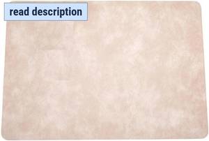 lot 451898 image: Place Mats Leather Placemats Placemats Double-Sided Retro Leather Placemats Pale Pink