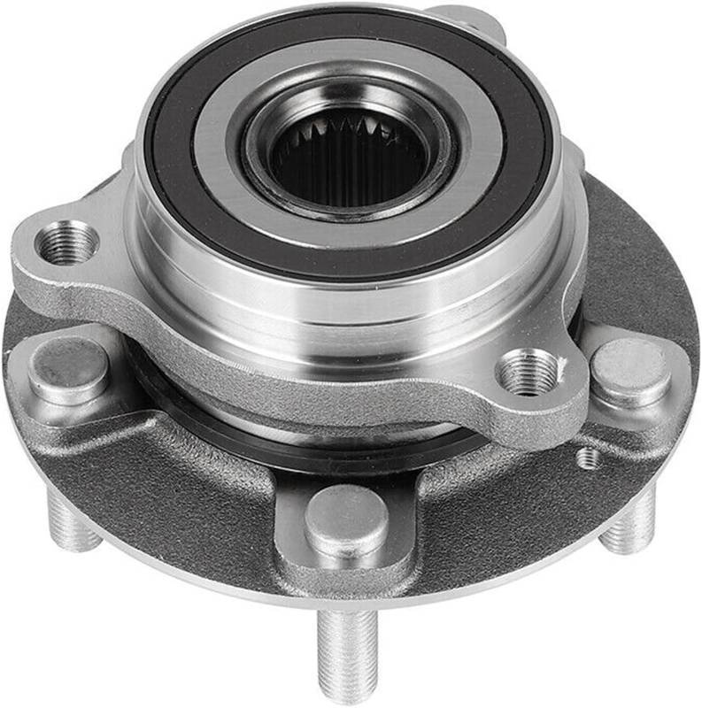 lot 101396 image: Detroit Axle - Front Wheel Bearing and Hub Assembly for 2017-2023 Hyundai Elantra, 2019-2021 Veloster N, 2017-2022 Ioniq, 2019-2022 Kia Forte, 2017-2022 Niro 5 Lugs wABS