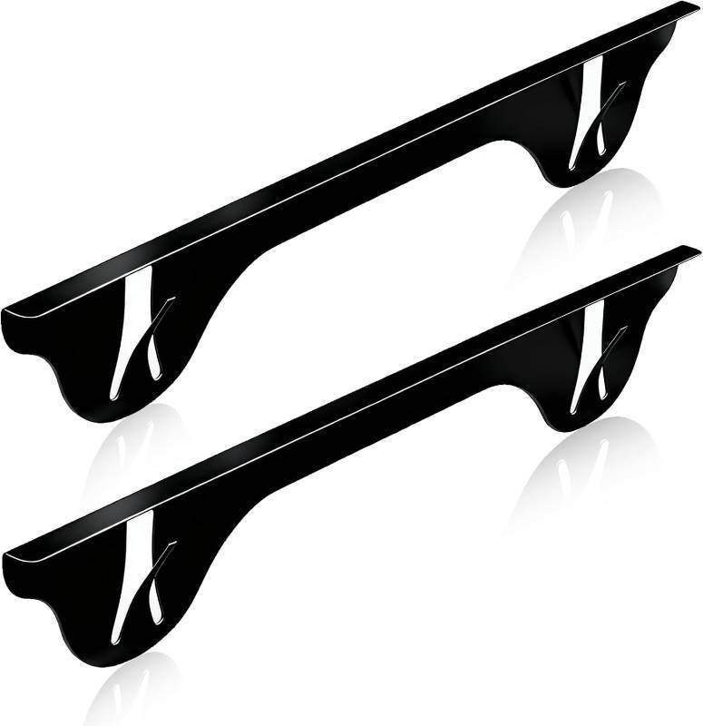 lot 241866 image: Upgrade 316 Stainless Steel Stove Gap Covers (23.4 , Black), Heat-Resistant Stove Gap Filler for Kitchen Counter and Stovetop, Range Trim Kit Oven Gap Guard Between Stove and Counter