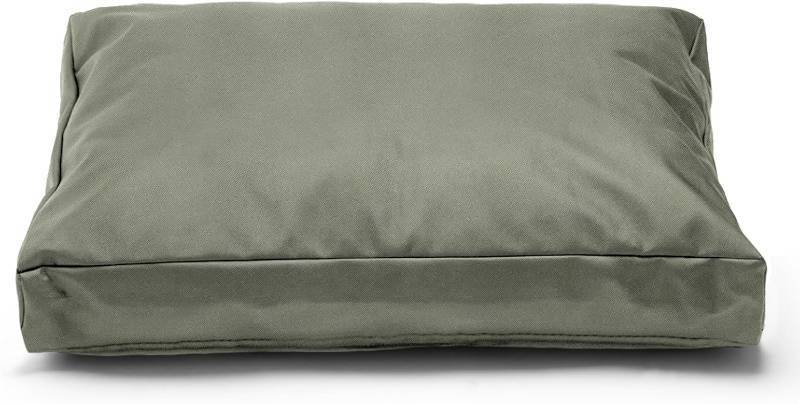 lot 221308 image: Replacement Dog Bed Cover,Heavy Duty Waterproof Removable 44 L x 32 W x 4 H Reusable Dog Bed Covers with Zipper.Grey Green,Cover Only