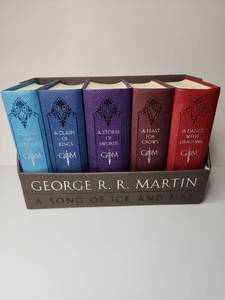 Game of Thrones Complete Book Set - A Song of Ice and Fire