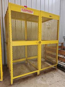 lot 14432 image: Uline Industrial Flammable Materials Storage Cabinet