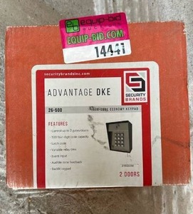 lot 14442 image: SecurityBrand 26-500 Access Control Keypad