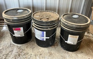 lot 14446 image: Propylene Glycol 99.9% Pure USP Food Grade (3) 5-Gallon Full Drums