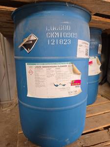lot 14450 image: Zee Company Liquid Smokehouse Cleaner - 55 Gallon Drum