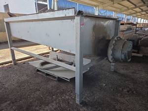 lot 16012 image: Large Industrial Metal Box with Scrap Metal