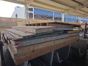 lot 16013 image: Varying Sizes of Wooden Ramps  Boxes