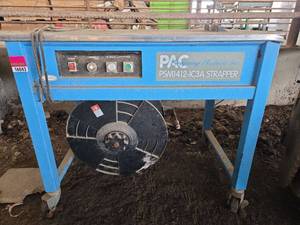 lot 16043 image: PAC Industrial Strapping Machine  Model PSM1412-IC3A