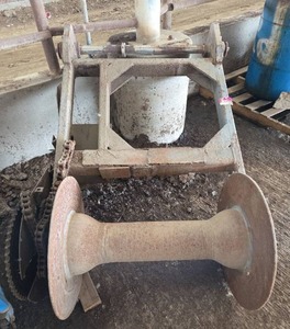 lot 16044 image: Industrial Chain or Wire Spool Machine