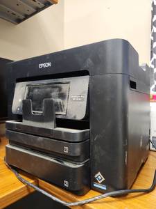 lot 15112 image: Epson WorkForce Pro WF-4740 All-in-One Printer  Model C581C