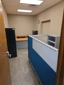 lot 15137 image: Contents of Room Including Desk, Cubicle, and More