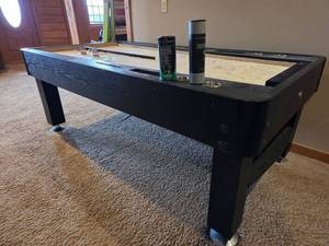 lot 20443 image: Berner Billiards 7-Foot Shuffleboard Table