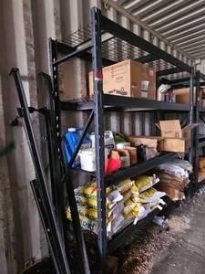 lot 20481 image: Heavy Duty Industrial Storage Shelving Unit - Contents NOT Included