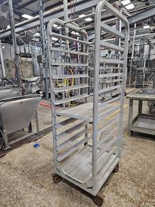 lot 15230 image: Rolling Sheet Pan Holder