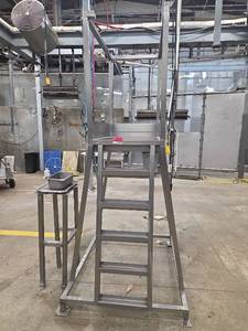 lot 15247 image: Stainless Steel Industrial Platform