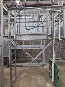 lot 15272 image: Industrial Steel Platform System with Sink