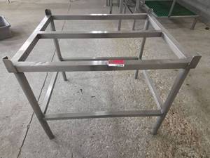 lot 15290 image: Commercial Stainless Steel Table Frame