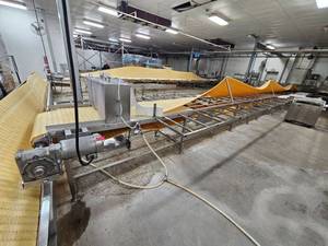 lot 15294 image: Industrial Food Grade Conveyor System - Approx 50ft