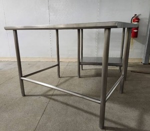 lot 15305 image: Stainless Steel Commercial Work Table
