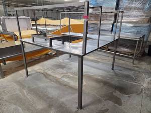 lot 15308 image: Industrial Metal Table