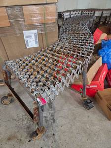 lot 15316 image: Industrial Roller Conveyor System Part