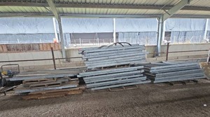 lot 16067 image: Bulk Lot of Steel Trusses