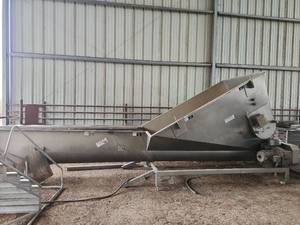lot 16141 image: Industrial Screw Auger Conveyor System