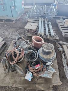 lot 16598 image: Assorted Lot W Industrial Water System Parts with Racks