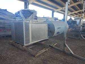 lot 16626 image: Industrial Air Handling Unit with Caster Wheels