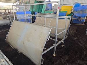 lot 18693 image: Stainless Steel Prep Table and Platform