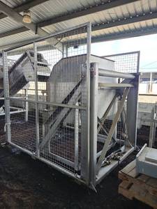 lot 18696 image: American Food Equipment Industrial Bulk Material Hopper
