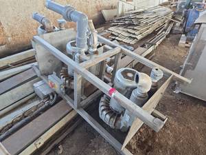 lot 19170 image: Baldor Industrial Ring Compressor System  Model VFC800A-7W